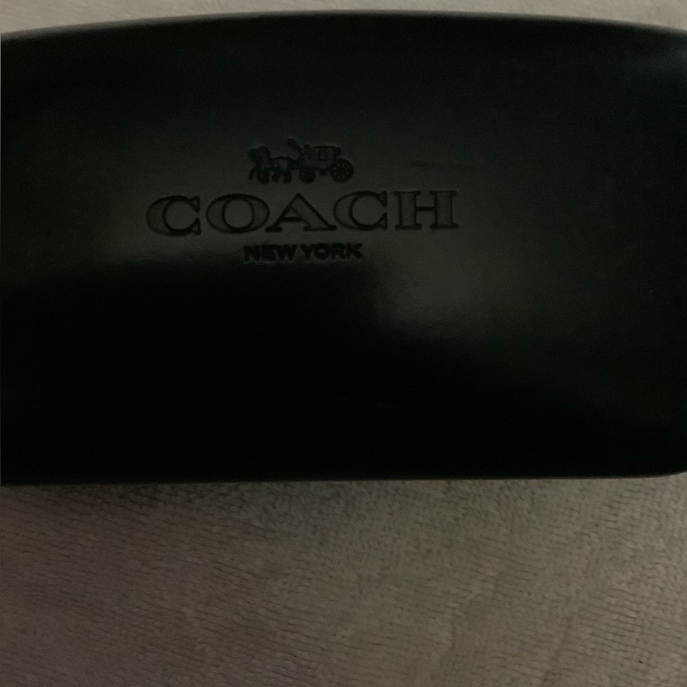 Coach Black Glasses Case